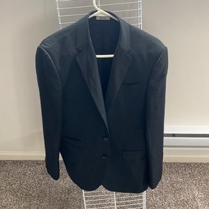 Mens black suit jacket